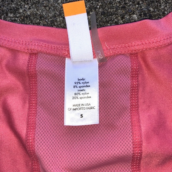 Lucy Athletic Wear T Shirt with Mesh Detail FINAL$ - Picture 3 of 5